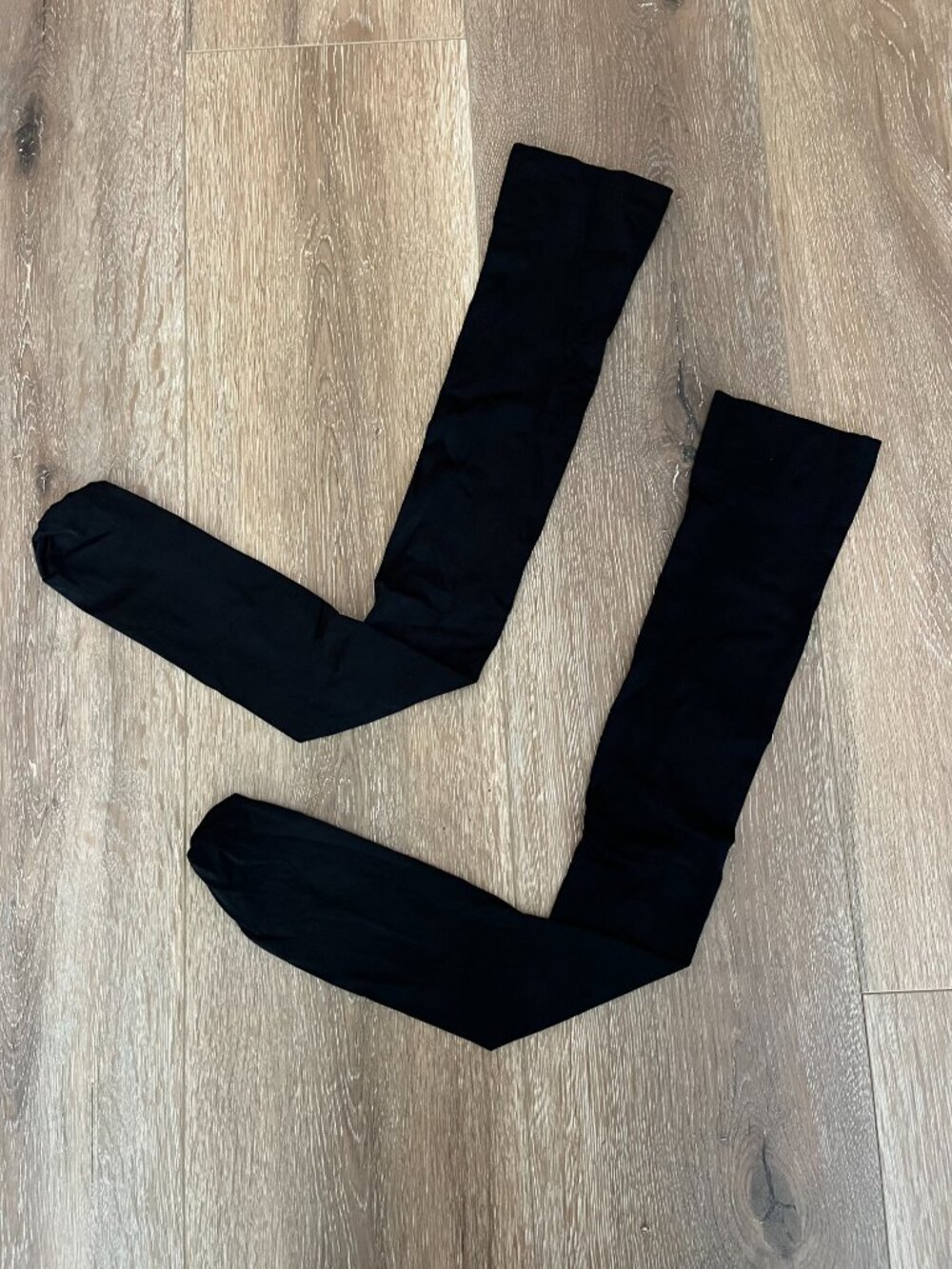 AGENT PROVOCATEUR Black Opaque Stockings 3 (Large)
